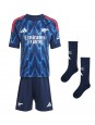 Billige Arsenal Martin Odegaard #8 Bortedraktsett Barn 2025-26 Kortermet (+ Korte bukser)